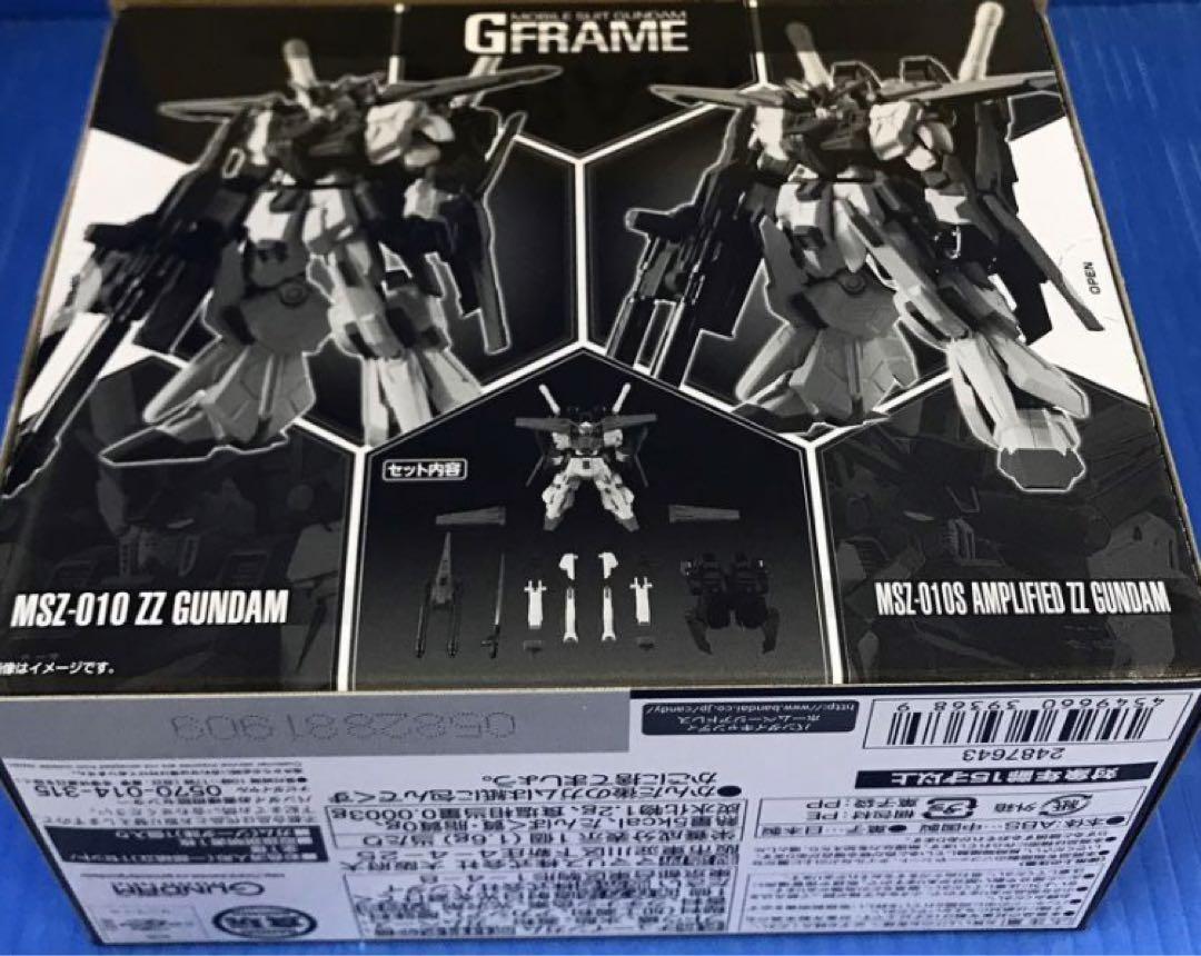GフレームZZガンダム／強化型ZZガンダム G FRAMEプレミアム