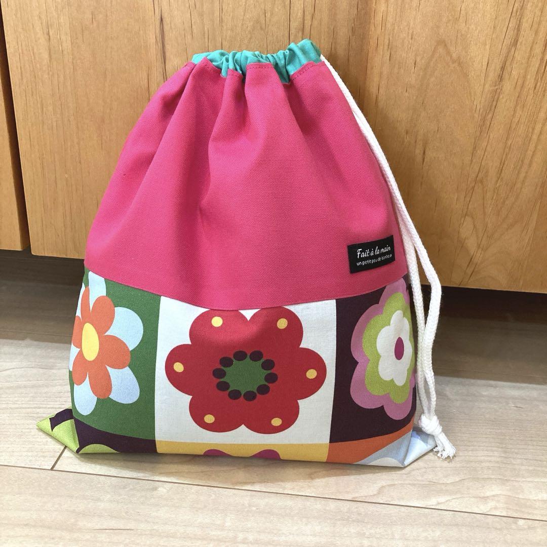 ☆様専用⭐️北欧風 花柄パッチワーク レッスンバッグ他 5点