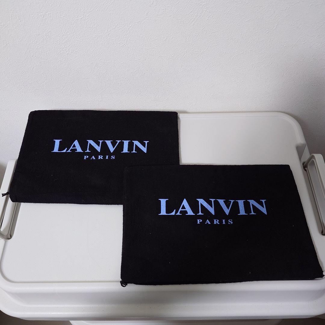 LANVIN 牛革靴 レザードレスシューズ LANVIN 牛革靴 レザードレスシューズ