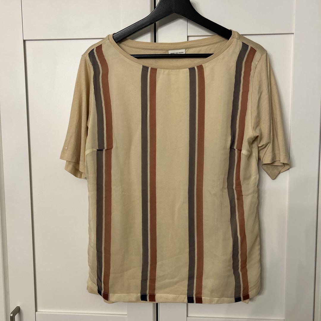 DRIES VAN NOTEN ストライプ Tシャツ