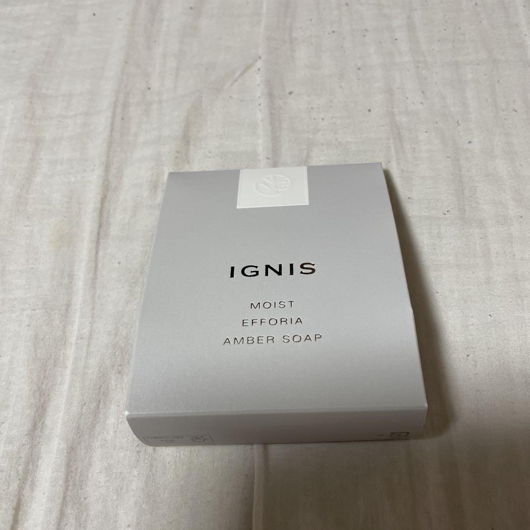 IGNIS イグニス モイスト エフフォーリア アンバーソープ洗顔石鹸