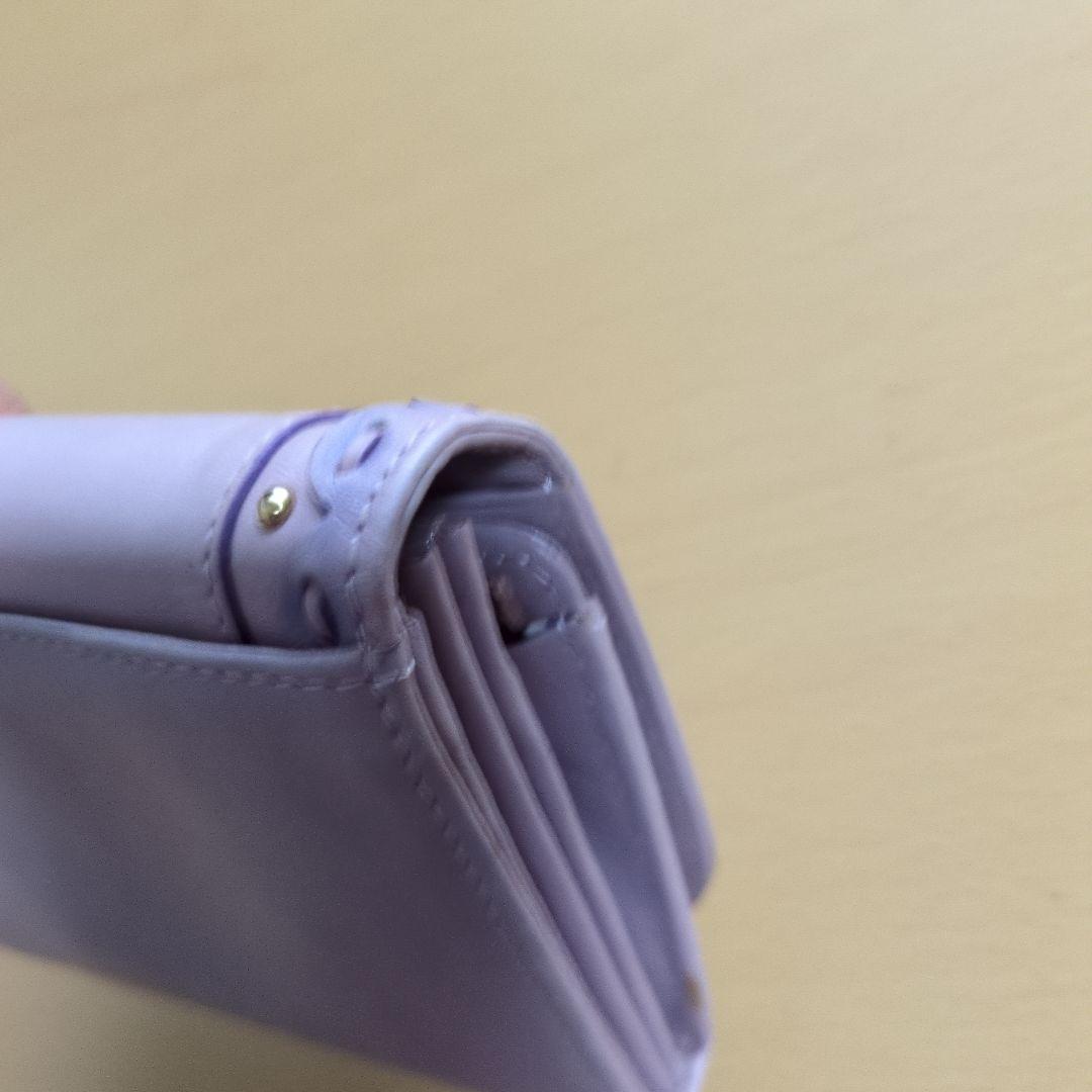 ✿とても美品✿ANNA SUIアナスイ　皮革製長財布　カービングローズ ✿とても美品✿ANNA SUIアナスイ 皮革製長財布 カービングローズ