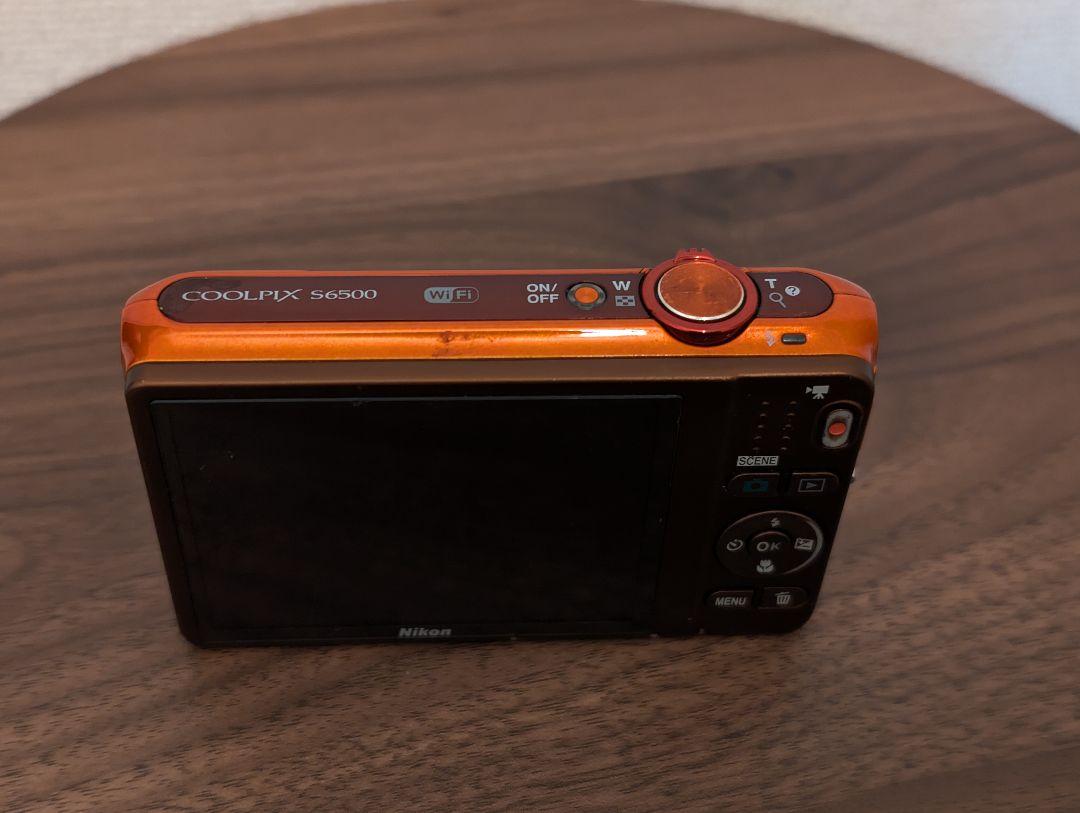 Nikon COOLPIX S6500 コンパクトデジタルカメラ オレンジ
