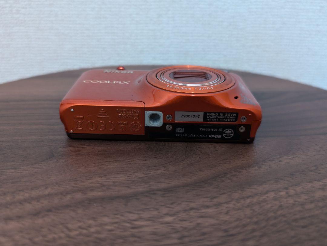 Nikon COOLPIX S6500 コンパクトデジタルカメラ オレンジ