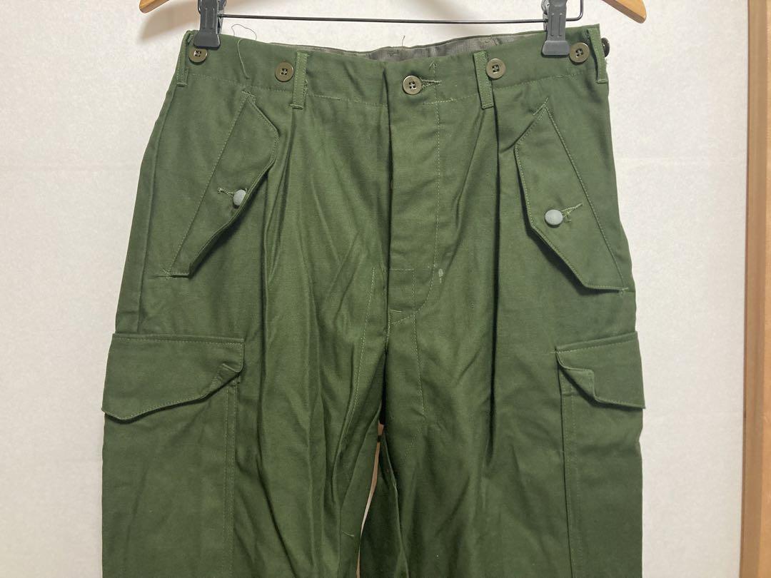 【デッドストック】 スウェーデン軍 M59 菅田将暉 カーゴパンツ C146