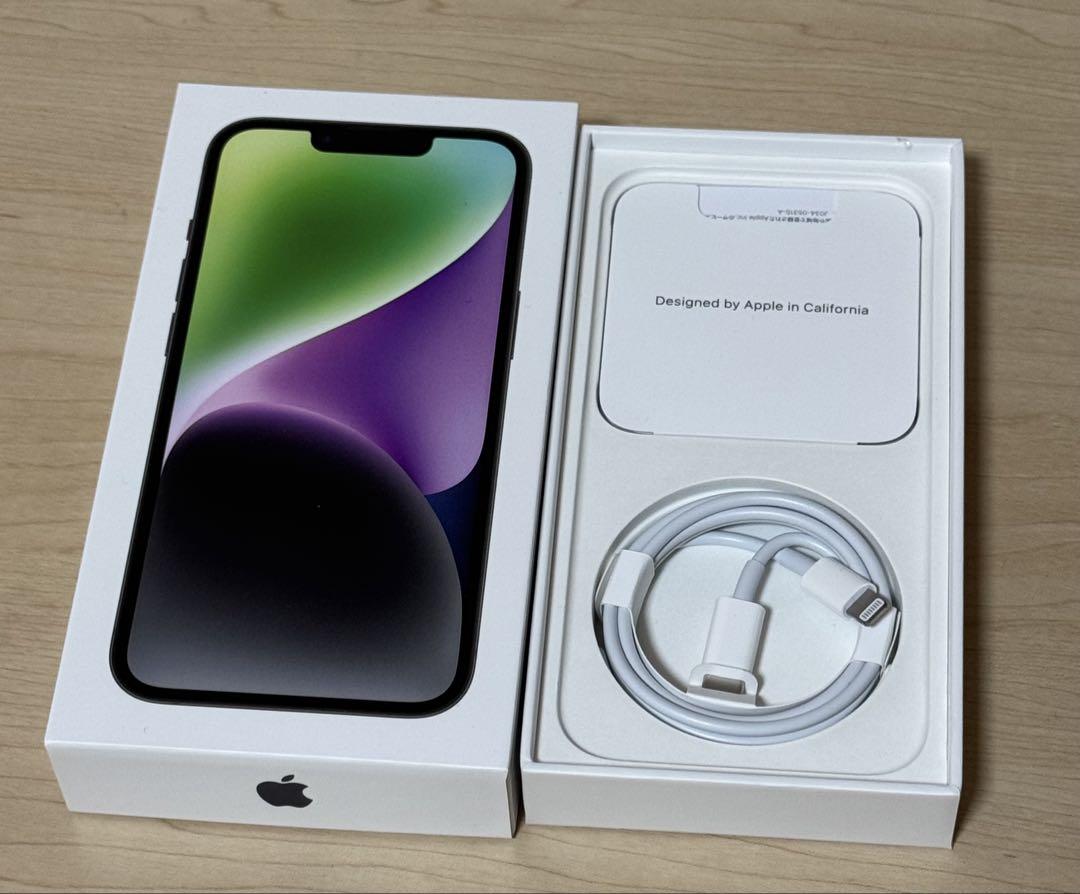 iPhone14 128GB ミッドナイト　SIMフリー