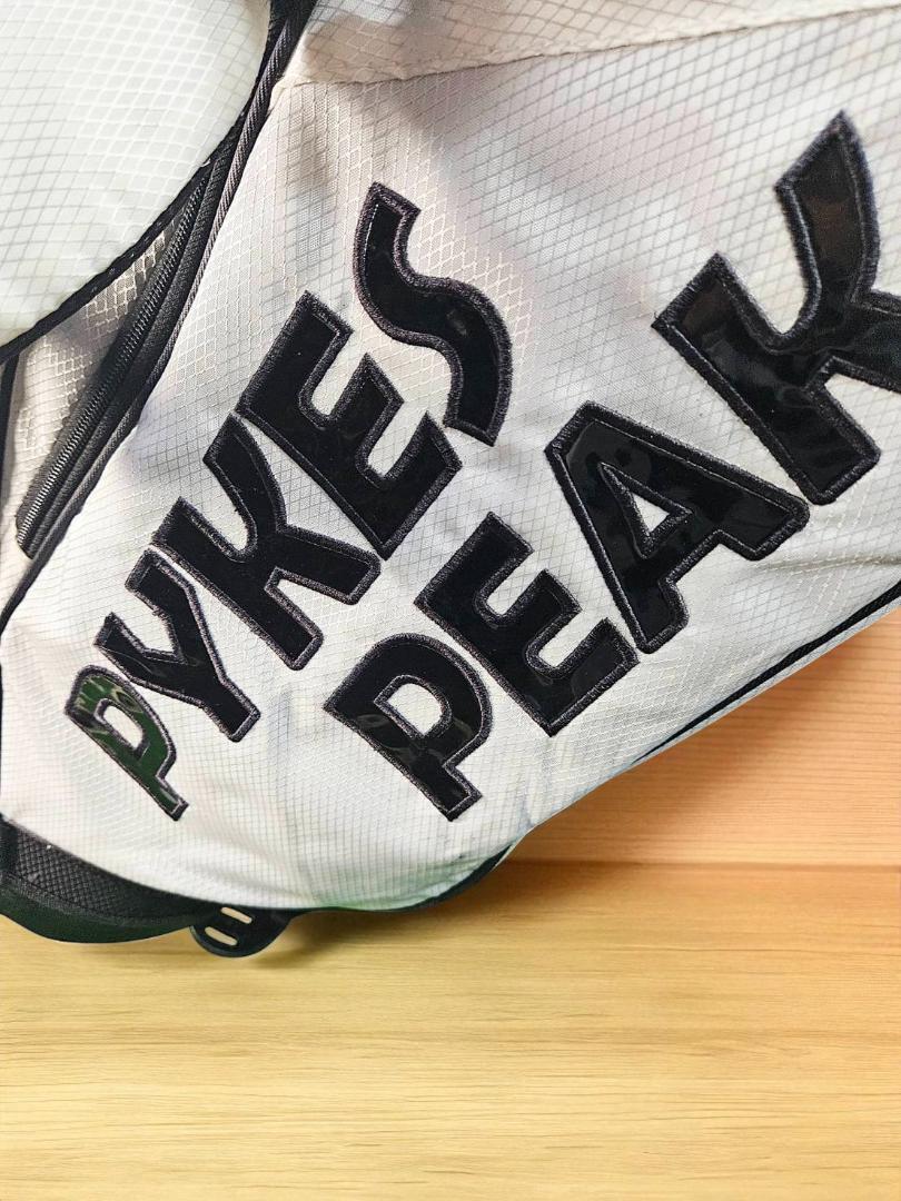 送料無料美品　PYKES PEAK スタンド式キャディバッグ ホワイト/ブラック 楽天市場】【全品10%OFFクーポン19日20時〜4時間限定】＼楽天 1