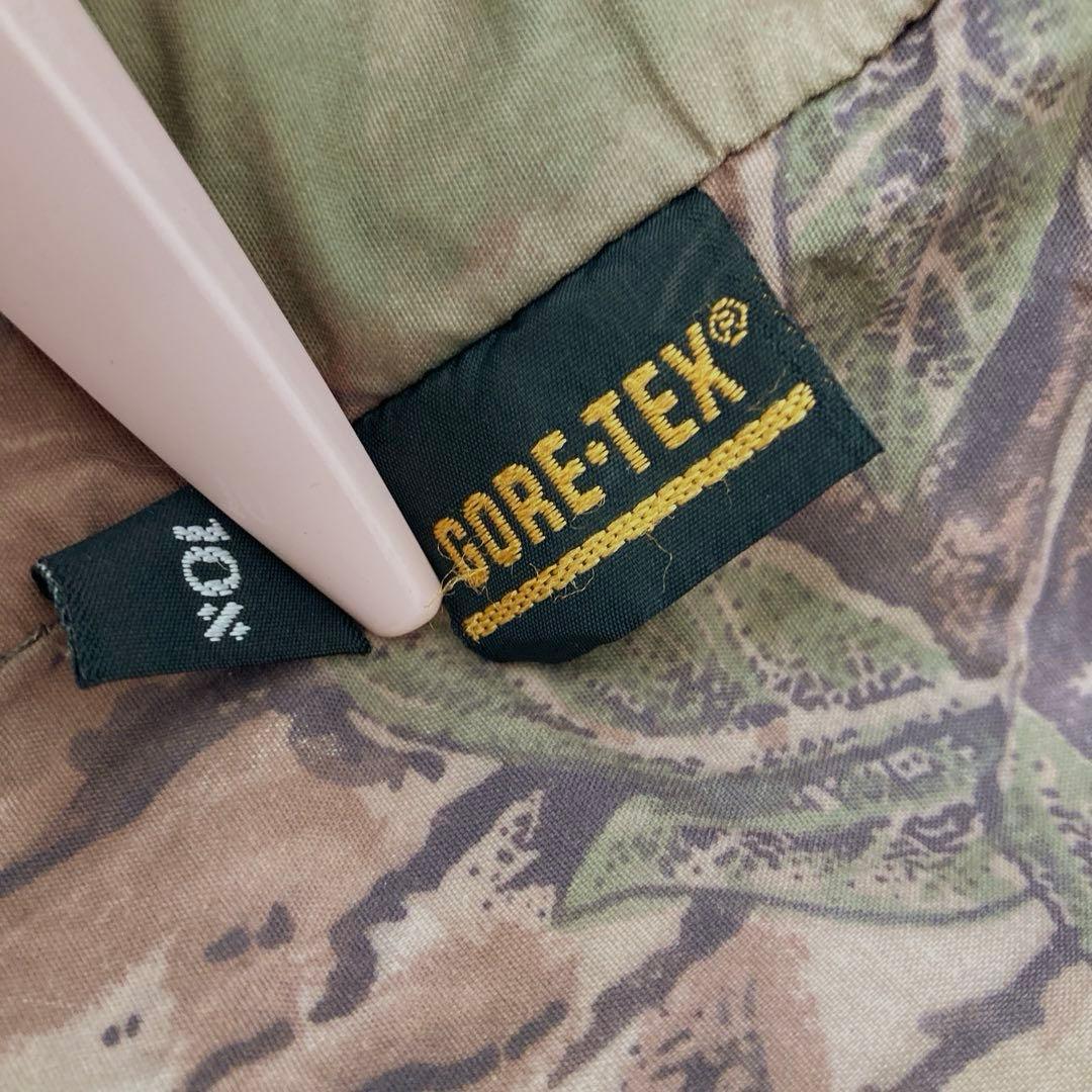 90sビンテージ古着10xテンエックス リアルツリープリントゴアテックスパーカー 90sビンテージ古着10xテンエックス リアルツリープリントゴアテックスパーカー