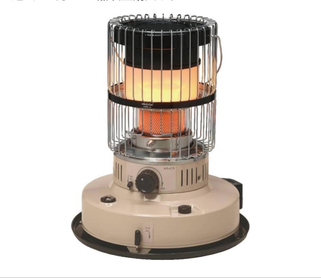 TOYOTOMI トヨトミ 対流形ダブルクリーンストーブ KR-47A ベージュ