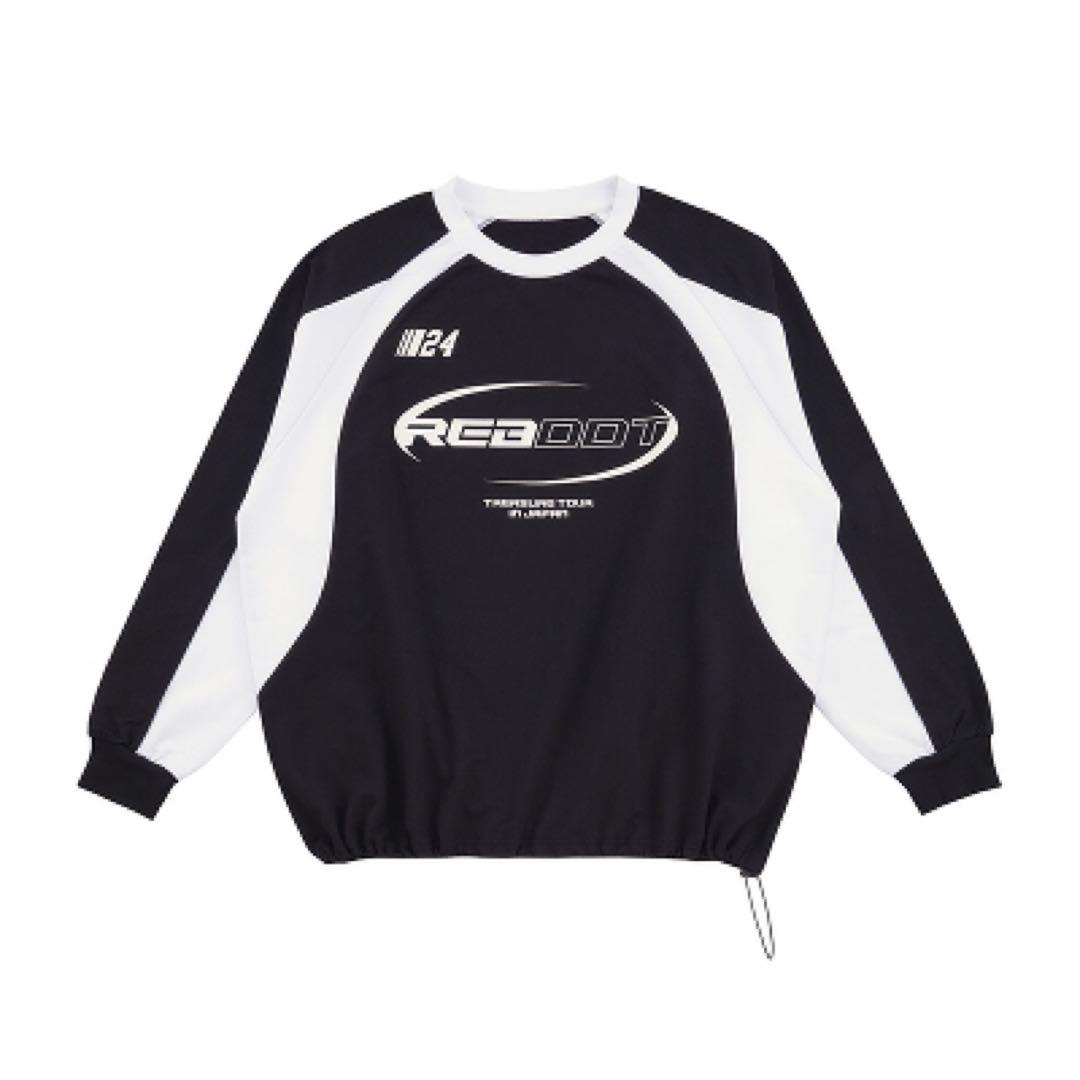 TREASURE バイカラースウェットシャツ REBOOT L グッズ 2024 TREASURE TOUR [REBOOT] IN JAPAN 』GOODS 一部アイテム