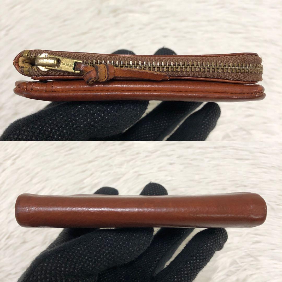 希少 ポーター ソーク 二つ折り財布 コンパクトウォレット ブラウン 希少 ポーター ソーク 二つ折り財布 コンパクトウォレット ブラウン