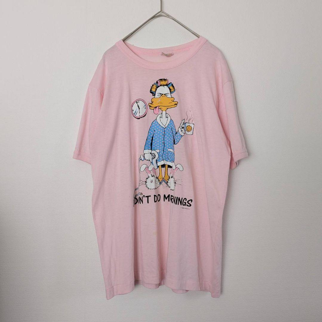 80s USA製 アヒル ヴィンテージTシャツ アメコミ シングル
