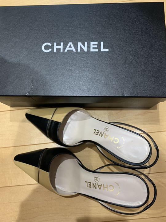 2023年春夏再入荷 CHANEL パンプス☆バイカラー CHANELパンプス 靴