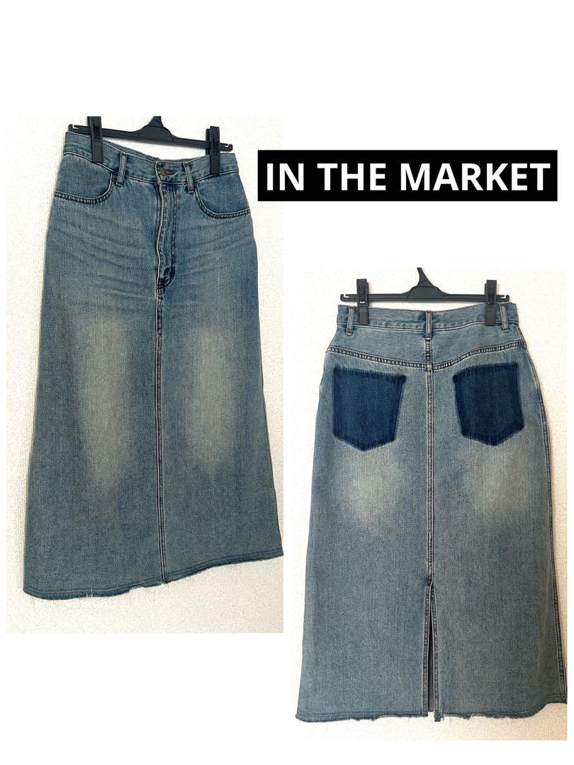 IN THE MARKET デニムスカート