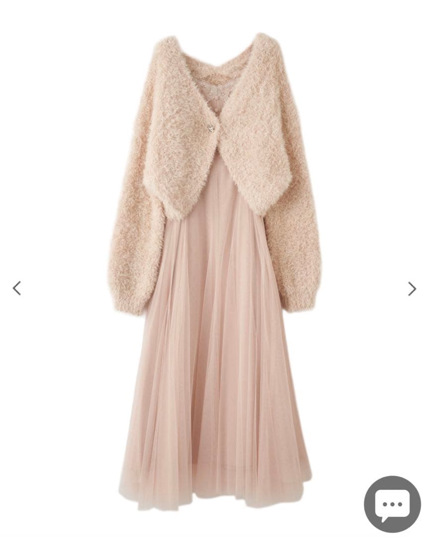 リリアンカラット シャギーニット キャミワンピース SIZE LILLIAN CARAT