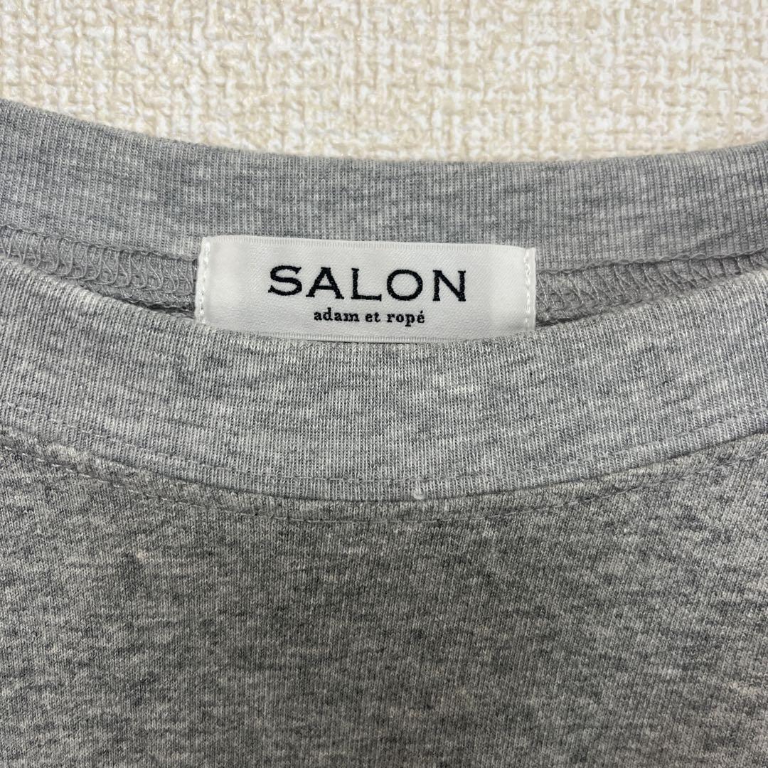 ◼︎SALON adam et rope サイドシップハーフスリーブスウェット