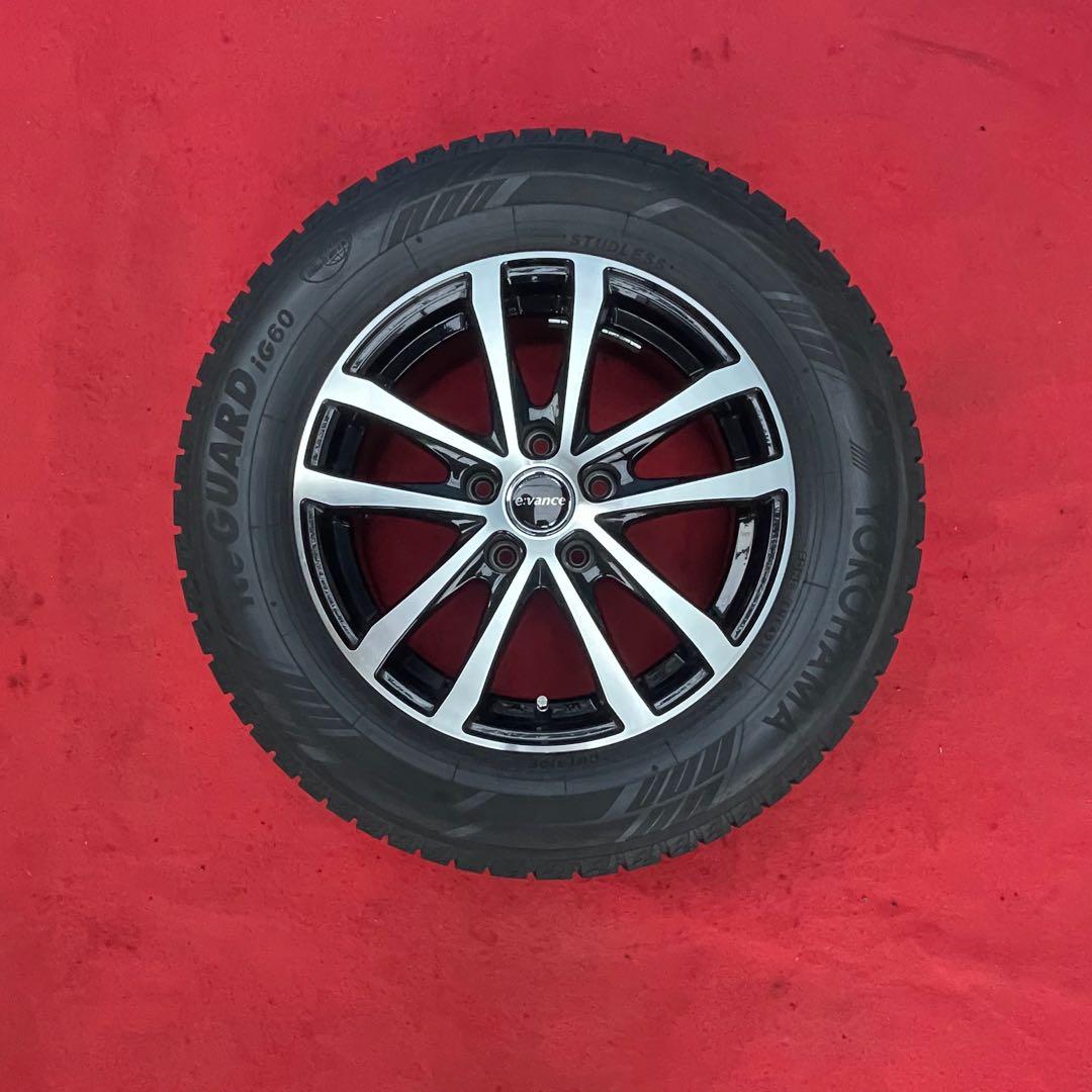 送料込215/65R16 98QヨコハマlceGUARD iG60 ホイール5穴 送料込215/65R16 98QヨコハマlceGUARD iG60 ホイール5穴
