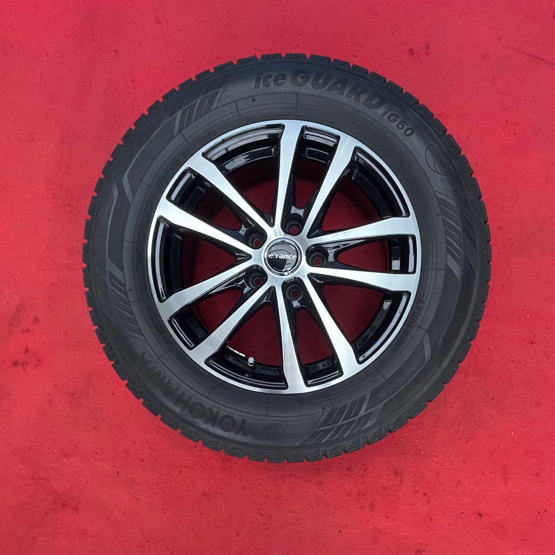 送料込215/65R16 98QヨコハマlceGUARD iG60 ホイール5穴 送料込215/65R16 98QヨコハマlceGUARD iG60 ホイール5穴