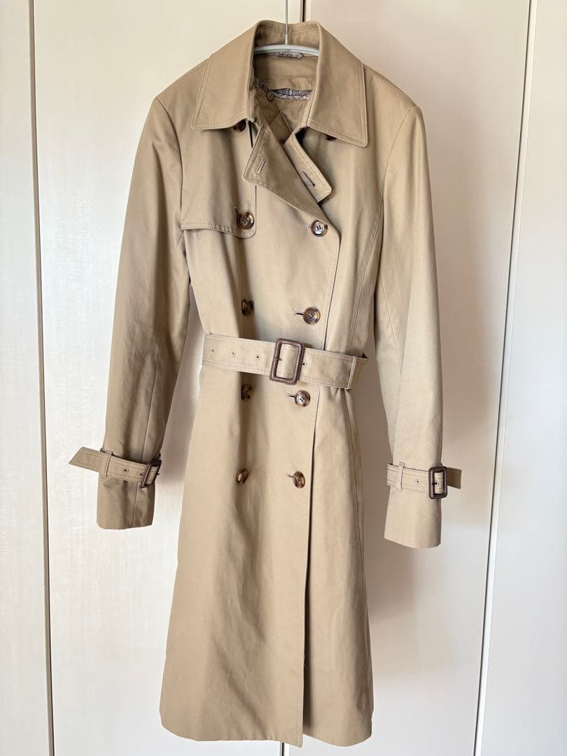 ANAYI ベージュ ダブルブレスト トレンチコートM ANAYI