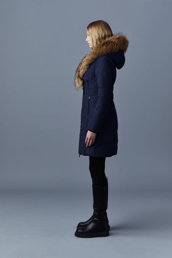 Kay, Down coat with Signature Mackage Collar for ladies