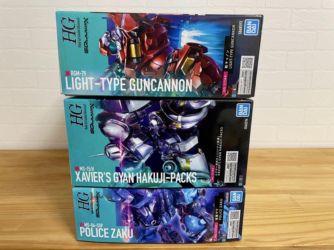 新品HG 1/144 エグザベ専用ギャン(ハクジ装備) 軽キャノン軍警ザク