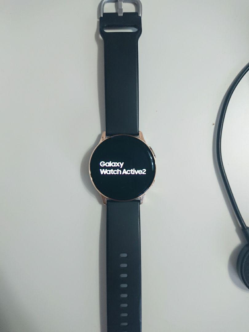 2022低価 SAMSUNG GALAXY WATCH ACTIVE2 40MM GOLD RXcaM-m69254988040 国産最新品