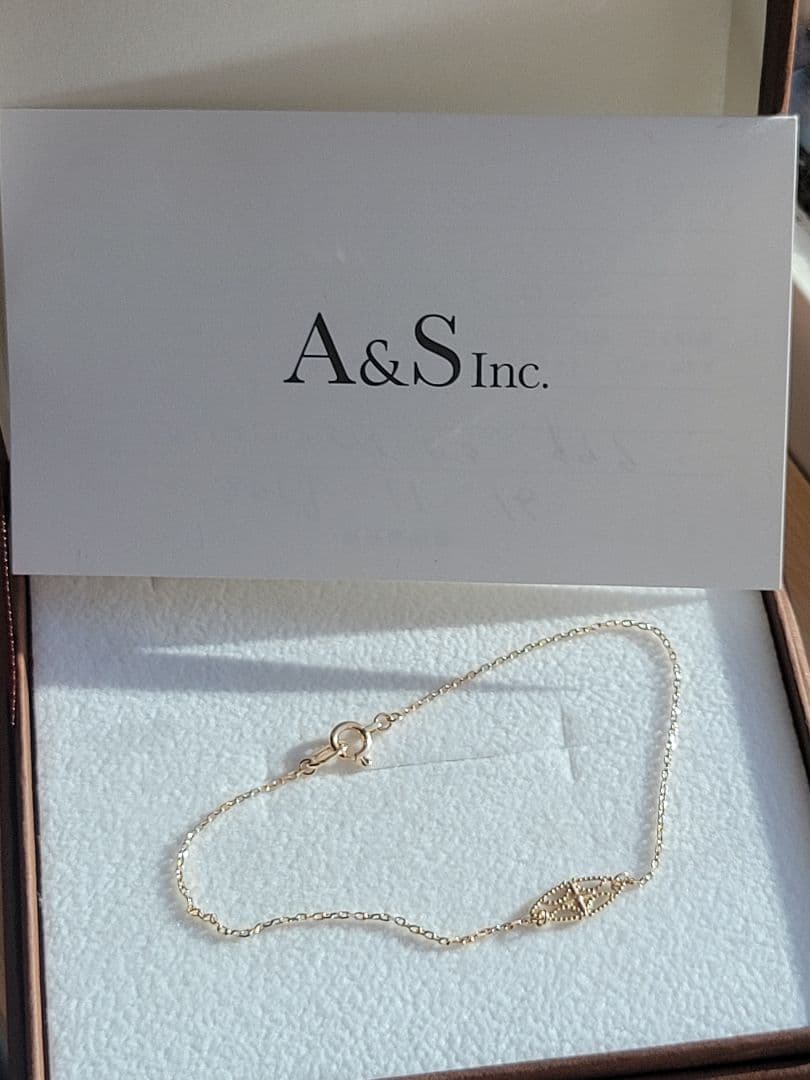 K10 YG agete ブレスレット ゴールド