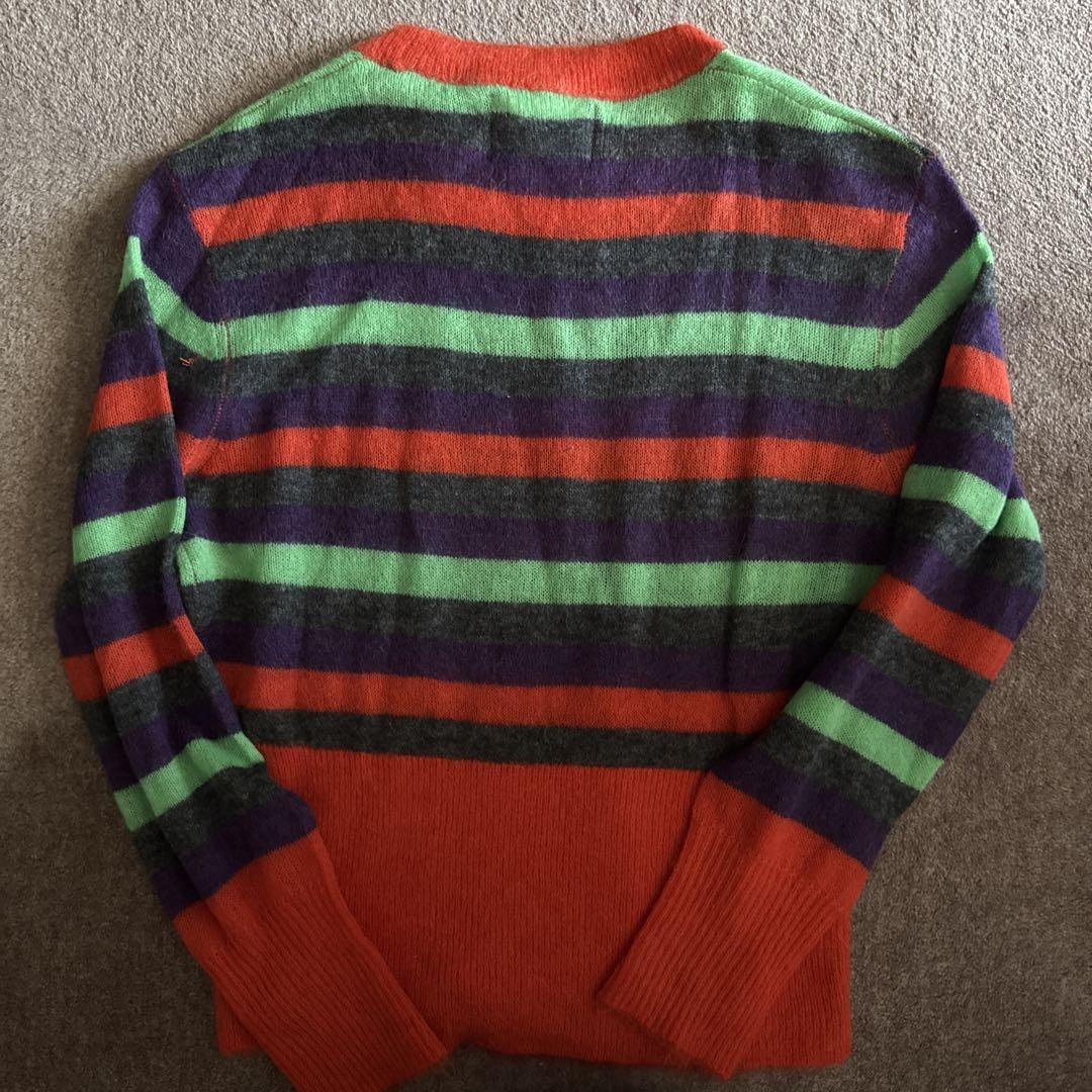 ハリーランバート×ZARA ストライプセーター S