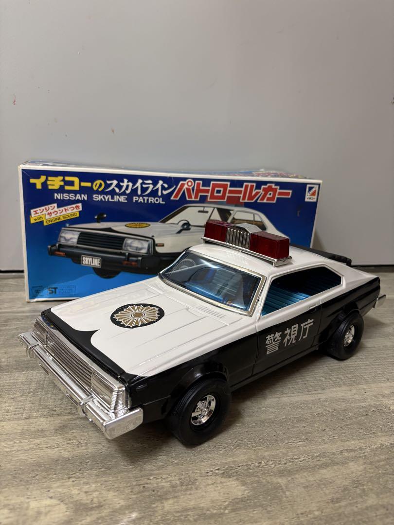 当時物　イチコー　ビュイック　パトロールカー　ブリキ Yahoo!オークション -「イチコー パトカー」の落札相場・落札価格