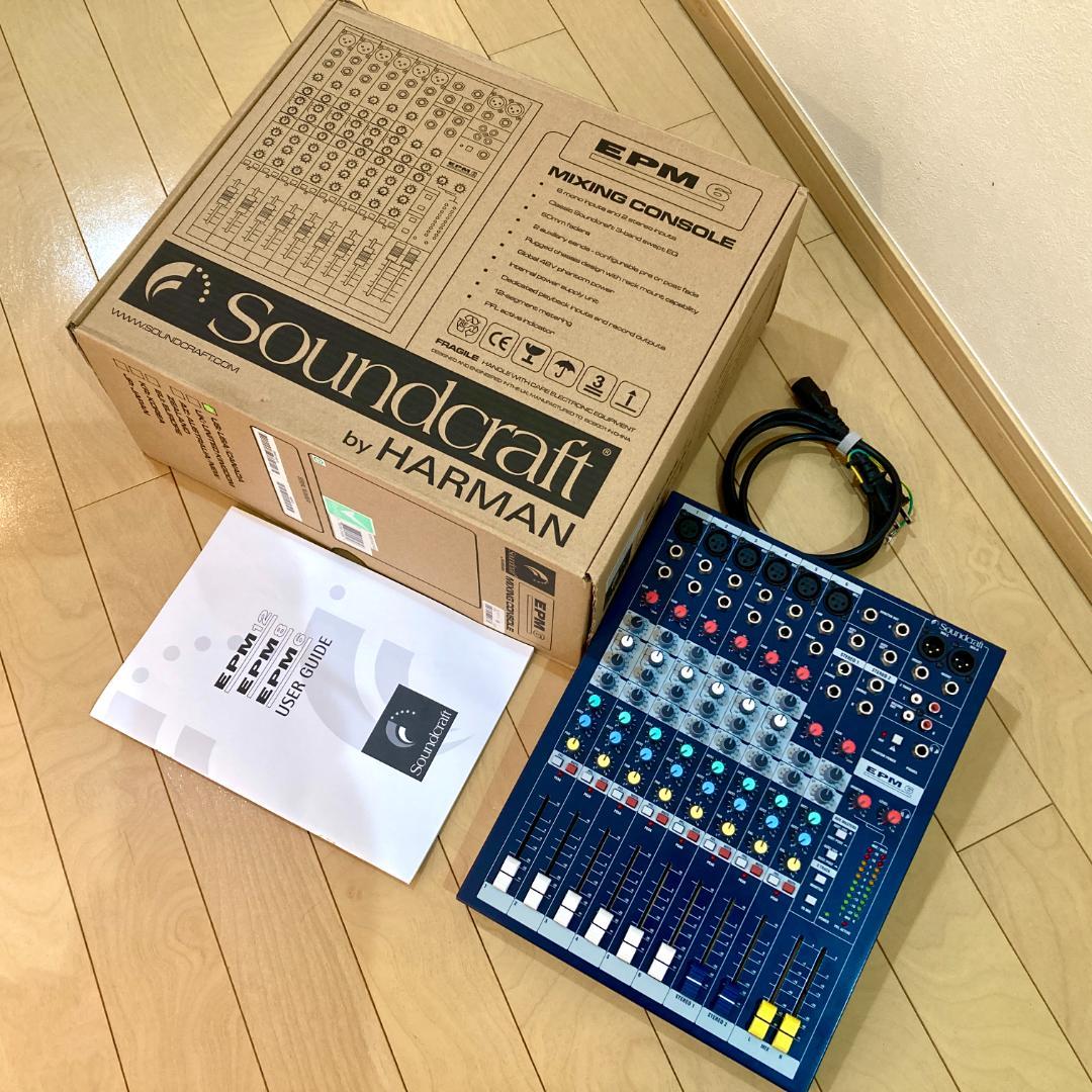 Soundcraft EPM6 アナログミキサー