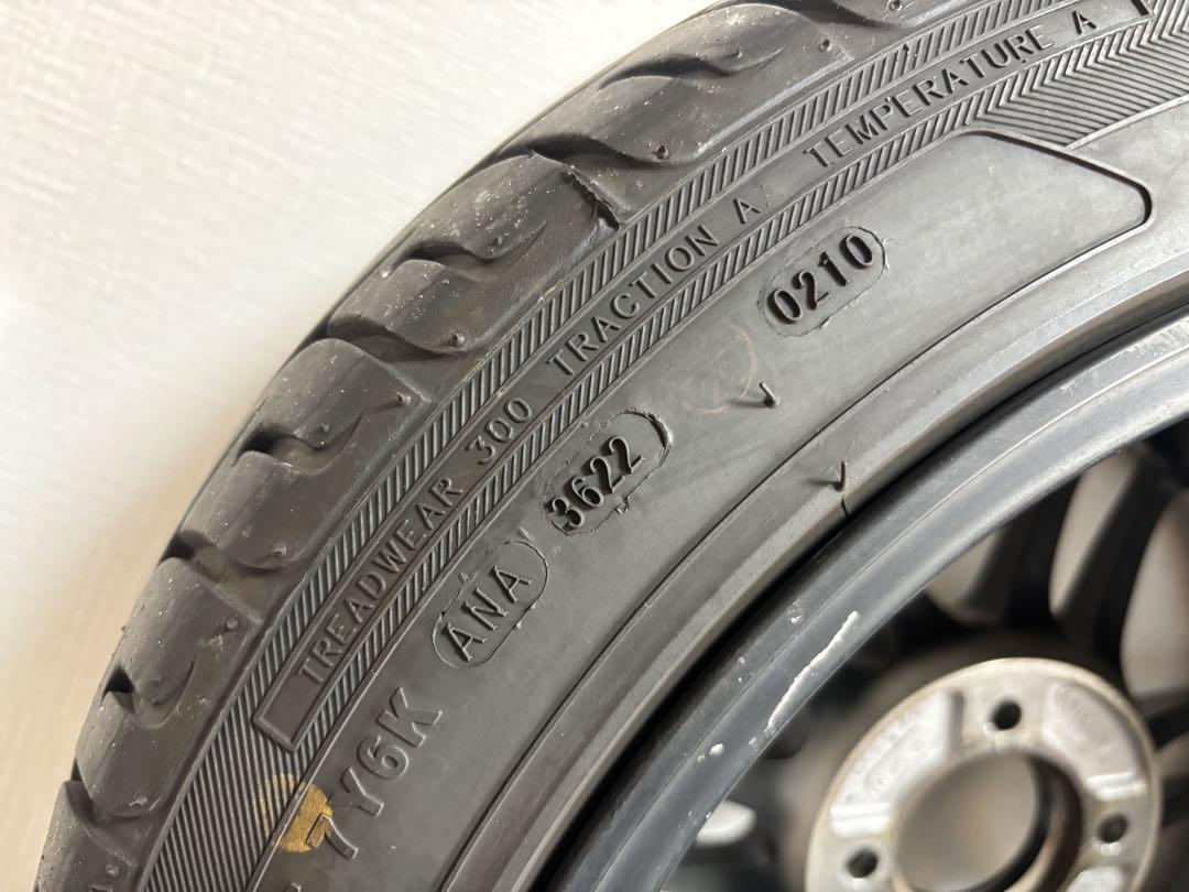 【K-may】ENKEI エンケイ RPF1 15inch 8J+28