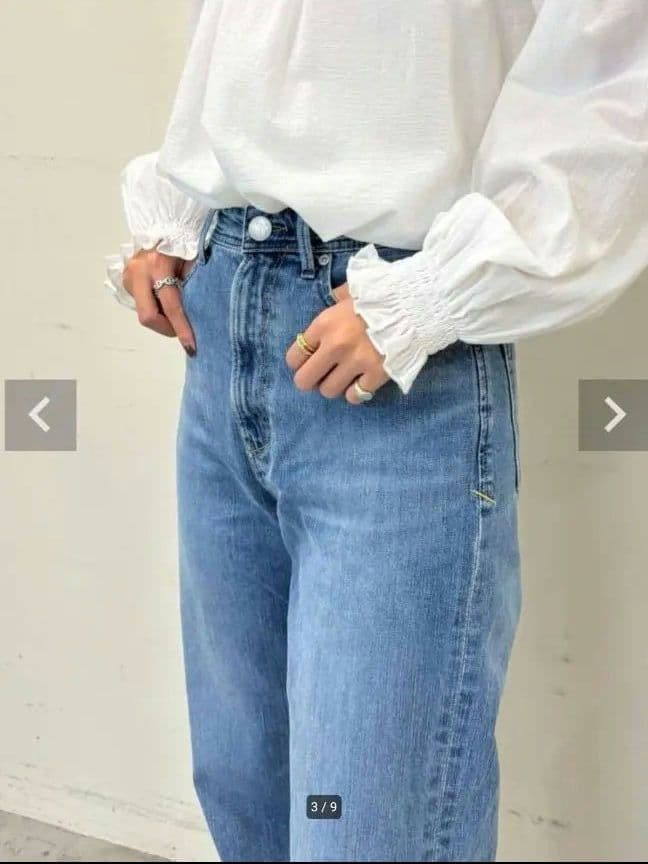 【試着のみ】ヤヌーク YANUK レア ボーイズストレート LEA 完売品