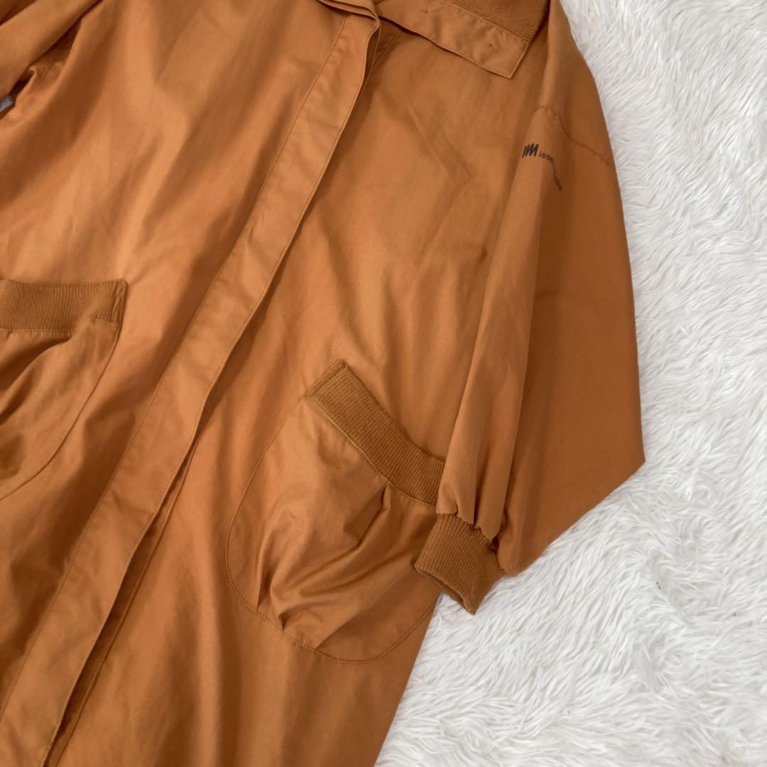 ISSEY MIYAKE オーバーサイズ コート M〜L相当 オレンジ - メルカリ