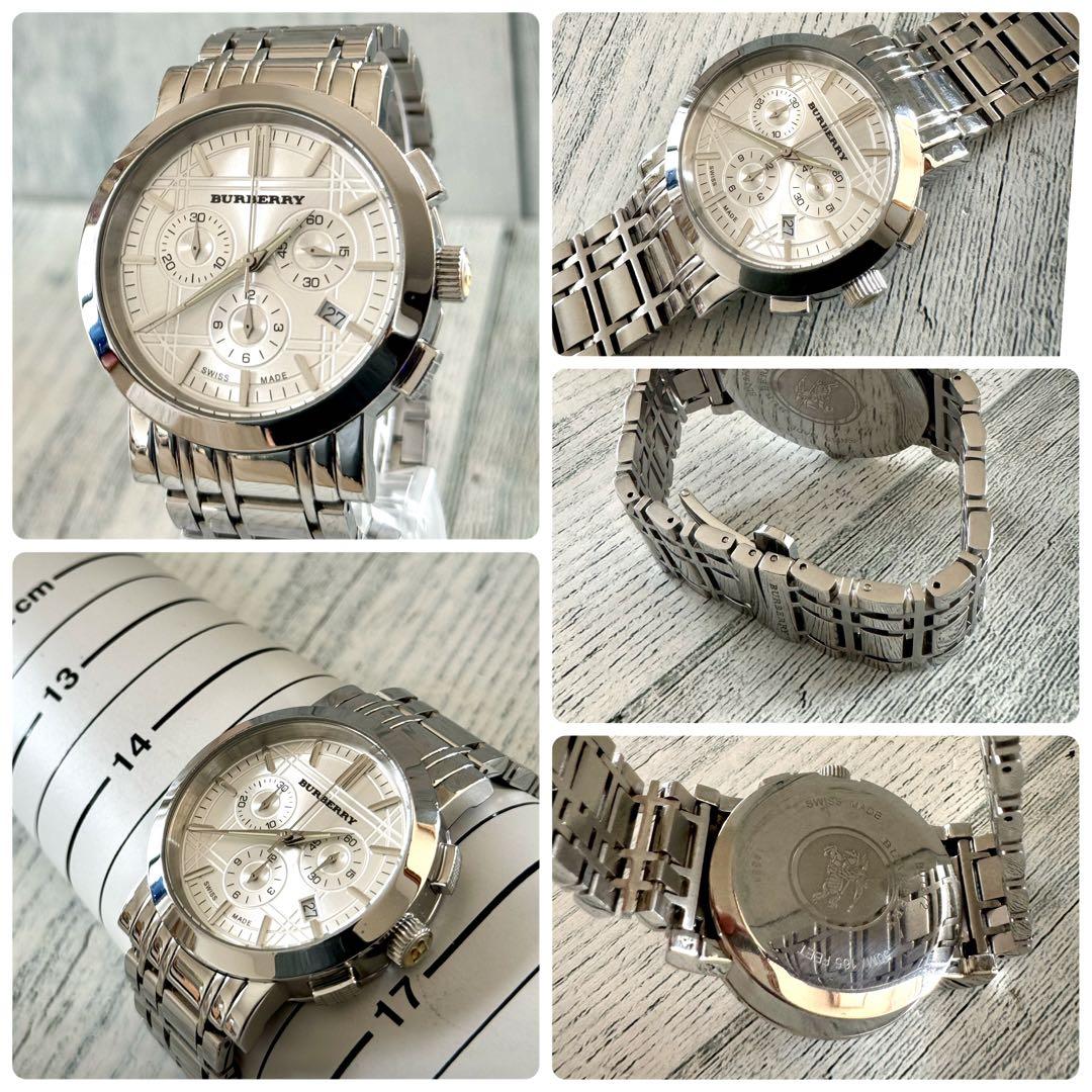 希少】BURBERRY バーバリー 腕時計 クロノグラフ BU1372 - メルカリ