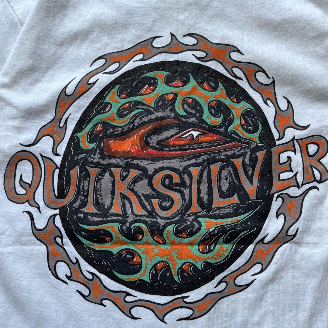 QUICKSILVER クイックシルバー 90s プリントTシャツ USA - メルカリ