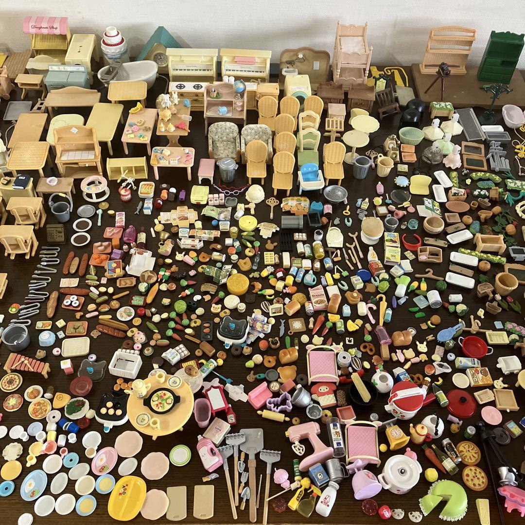 シルバニアファミリー ハウス、小物大量セット