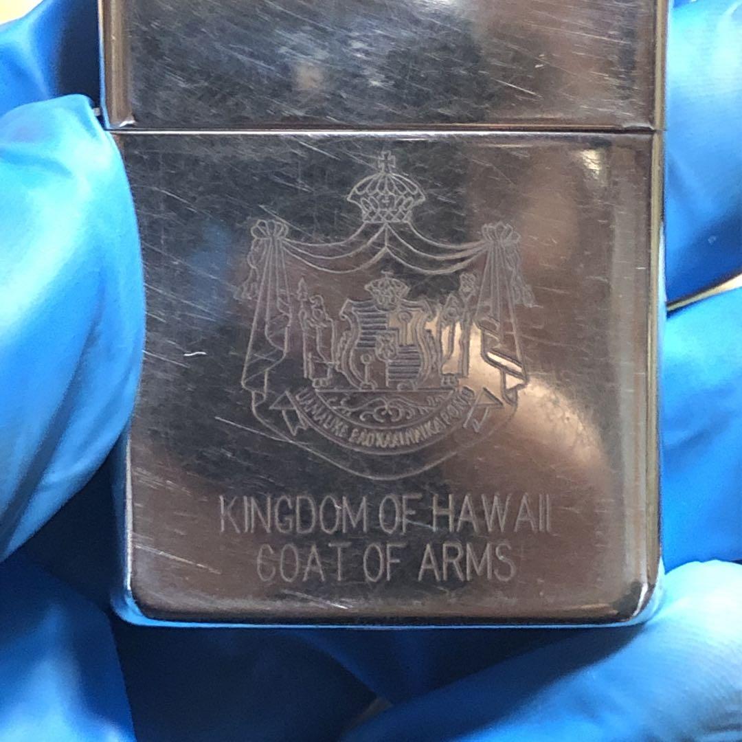 ZIPPO 96年製 スターリングシルバー KINGDOM OF HAWAII - メルカリ