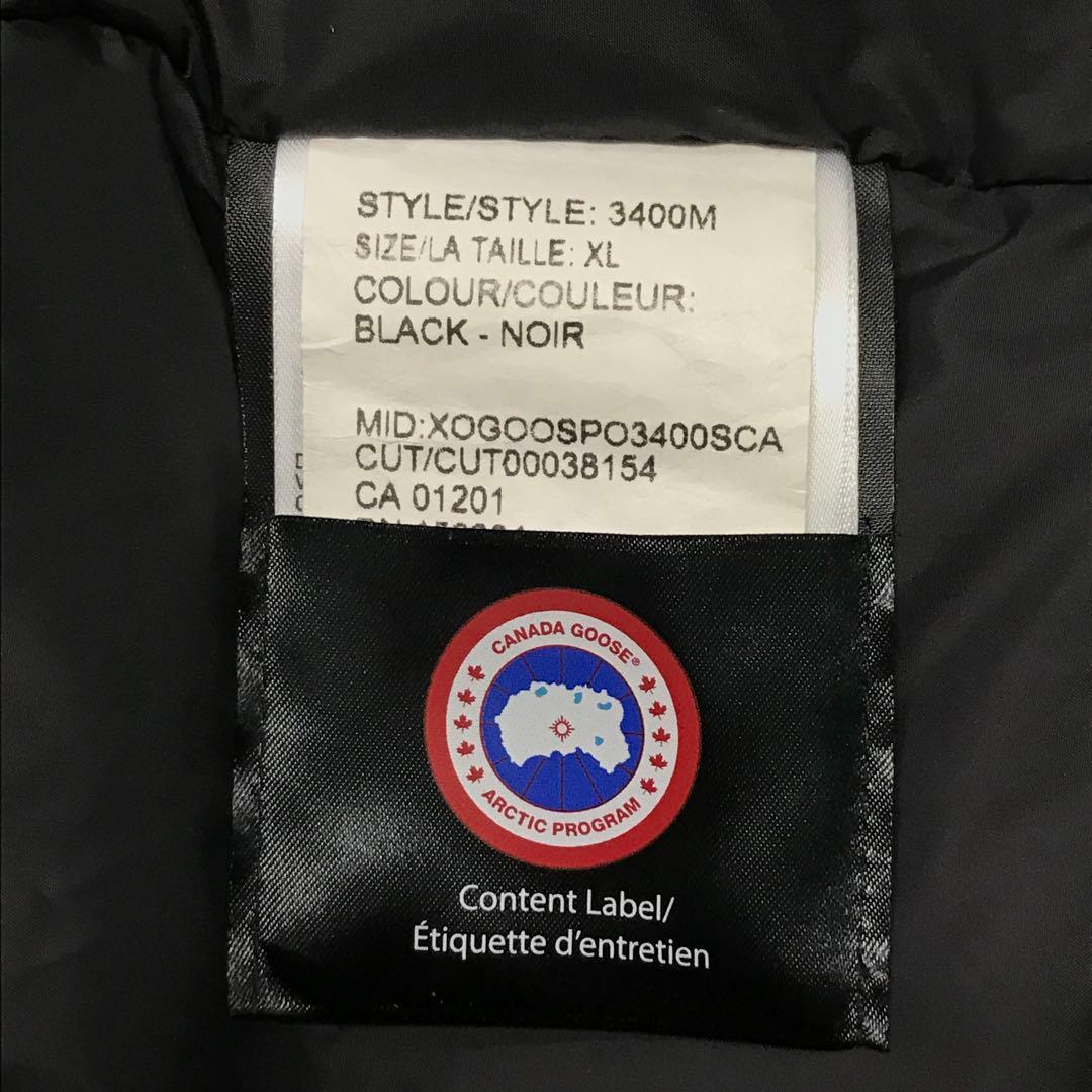 正規品 カナダグース サンフォードパーカー ダウンジャケット ブラック XL 正規品 カナダグース サンフォードパーカー ダウンジャケット ブラック XL