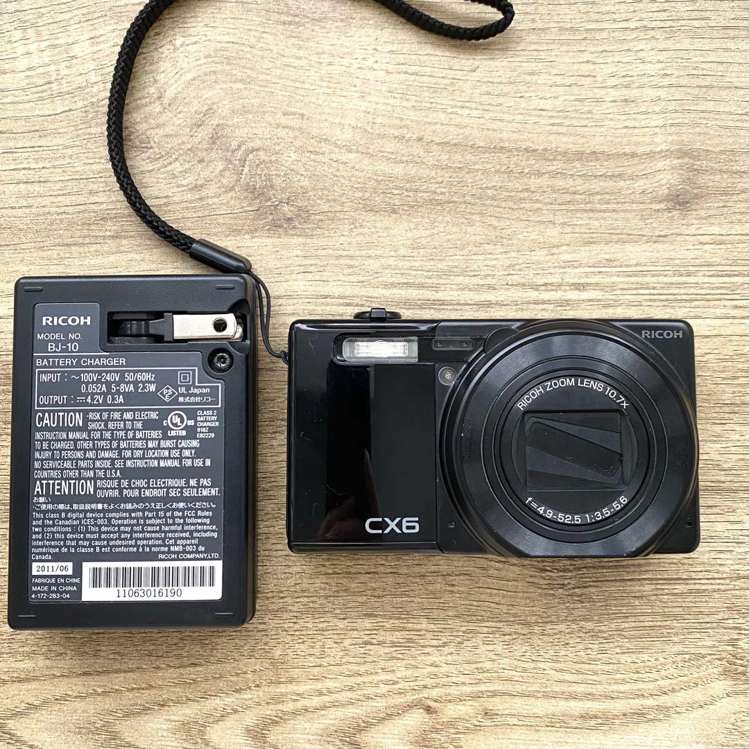 Ricoh CX6 コンパクトデジタルカメラ