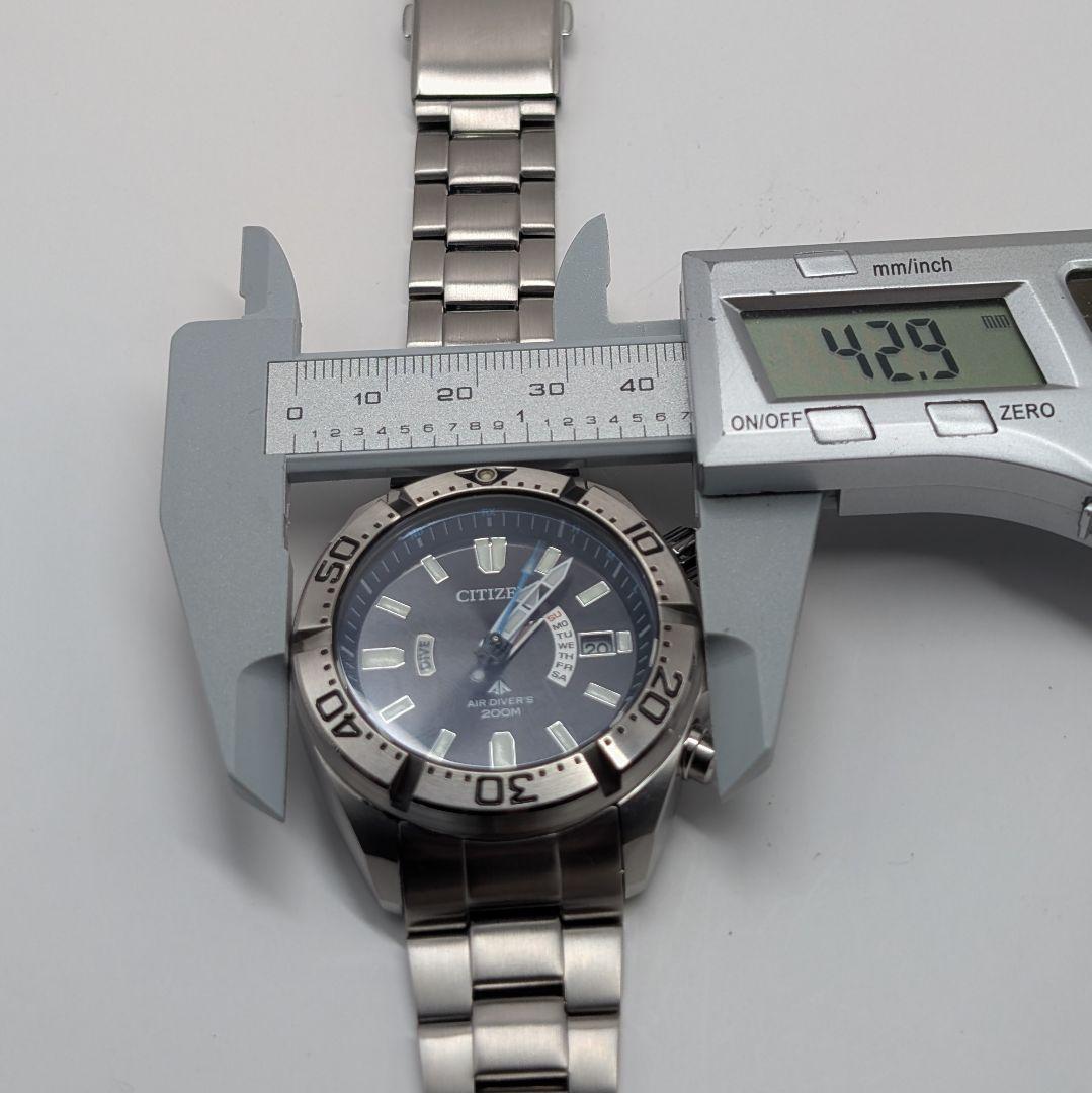 【美品】シチズン／プロマスターマリーン H112-T016651／ソーラーQZ CITIZEN シチズン プロマスター H112-T016651