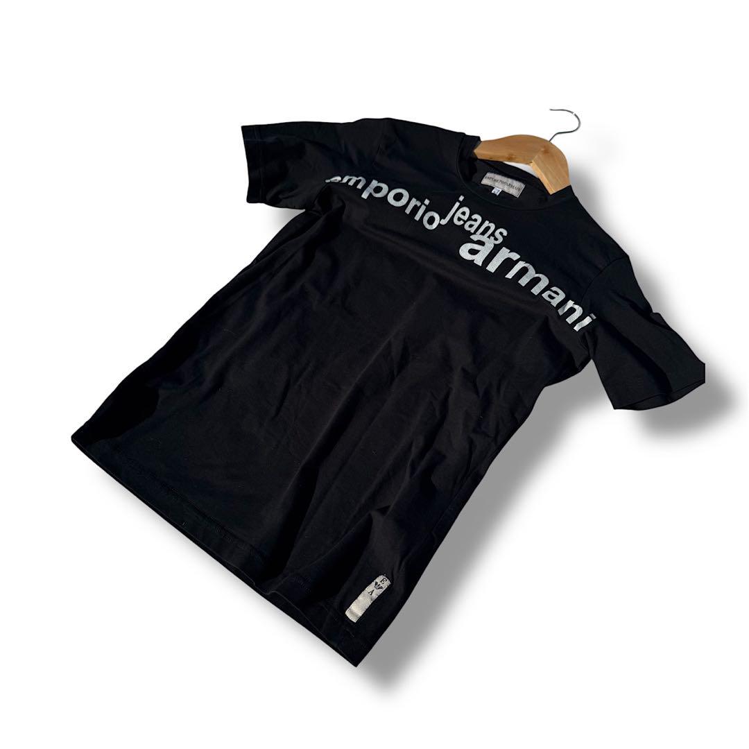 90s-00sEmporio Jeans Armani ブラック Tシャツ 6,640円
