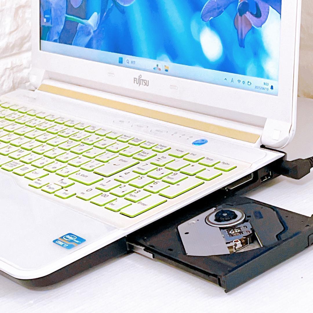 Windows11 快速 SSD i7 ノートパソコン 富士通 ノートPC - メルカリ