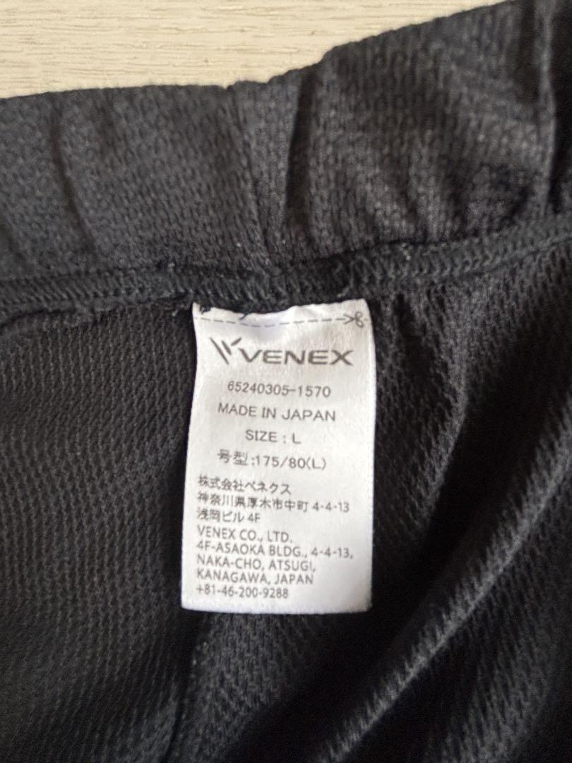 VENEX 黒 ハーフパンツ Lサイズ　リカバリーウェア