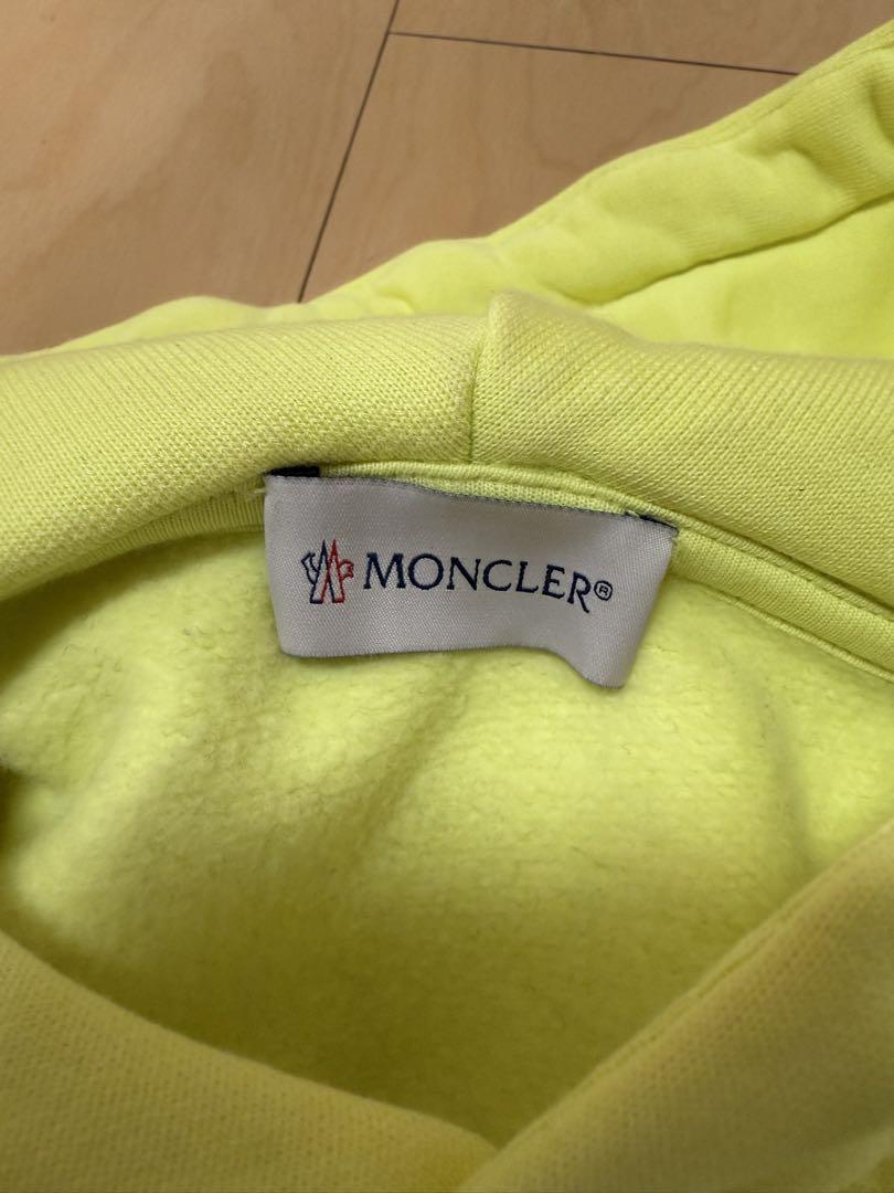 【美品】MONCLER モンクレー フーディ パーカー　M