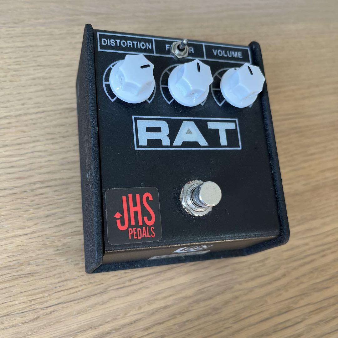 ギター RAT2 JHS MOD Pack Rat + 9V Power