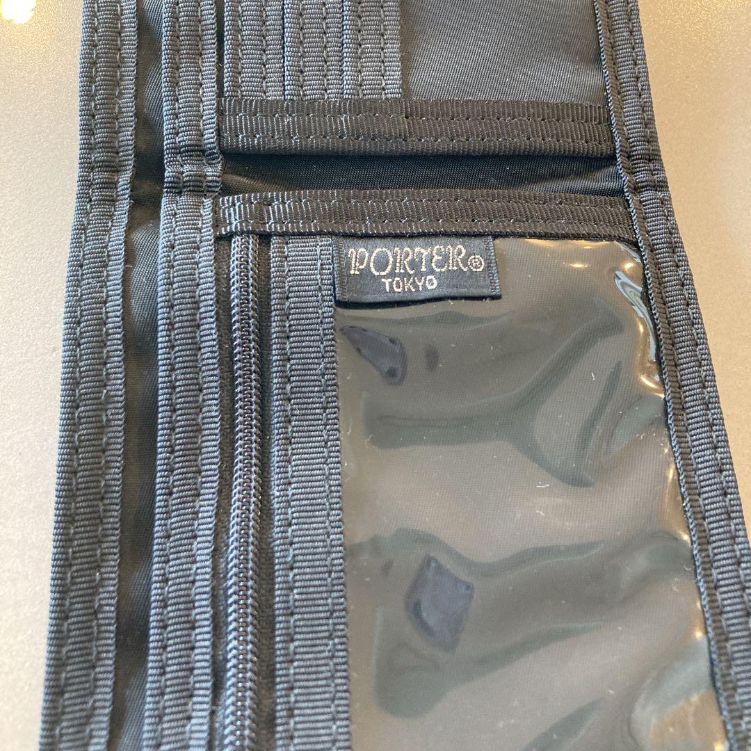 【美品】 PORTER カプセルウォレット ブラック 720-07110 財布