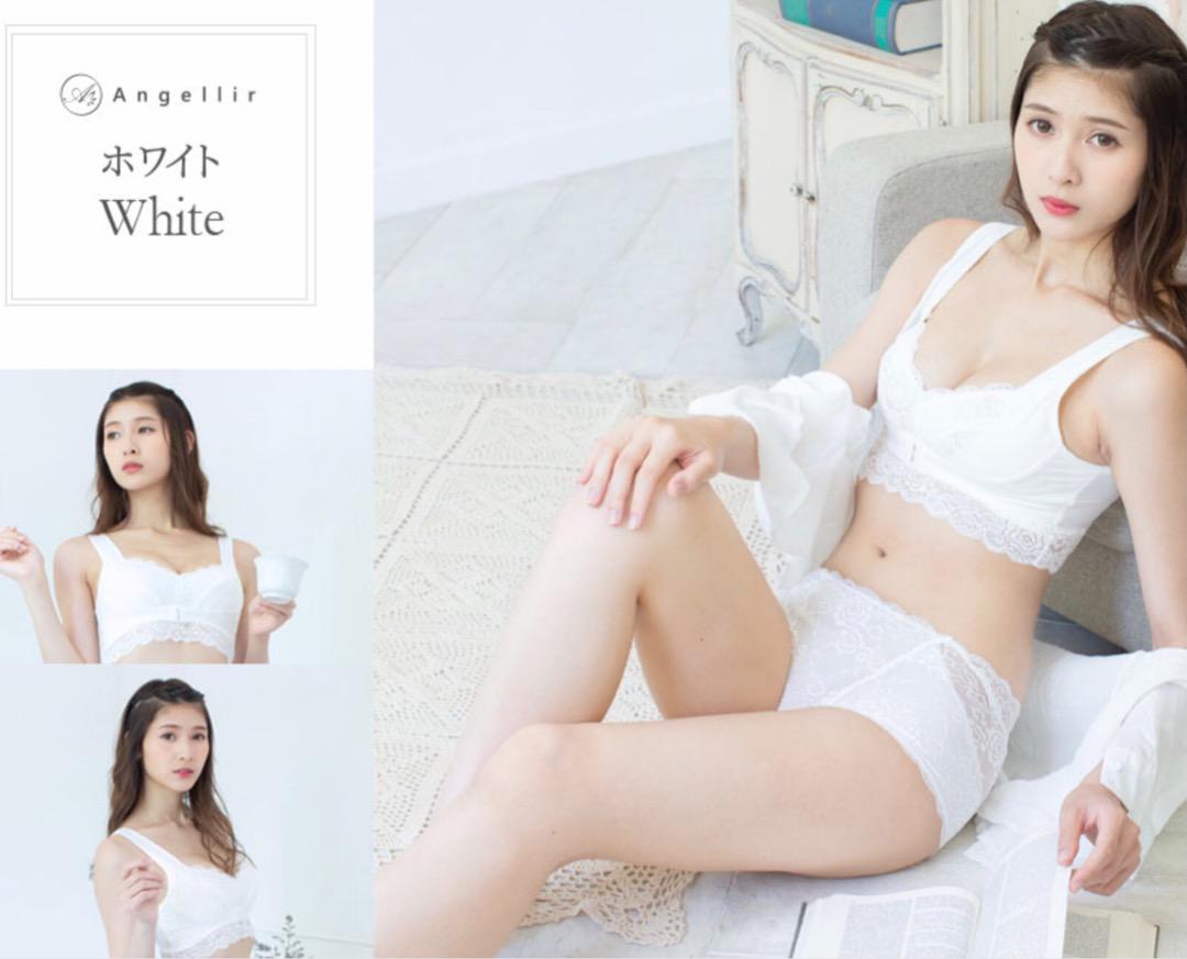 まめさん専用⭐︎新品 ふんわりルームブラ アンジェリール S-M/白 ２点⭐︎