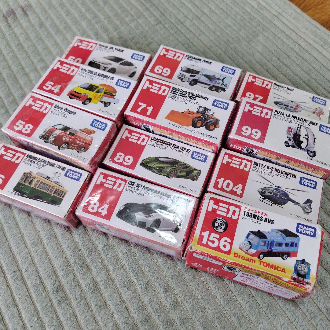 トミカ　まとめ売り　12台セット トミカ 12台 まとめ売り セット お値引き不可m(_ _)m｜Yahoo