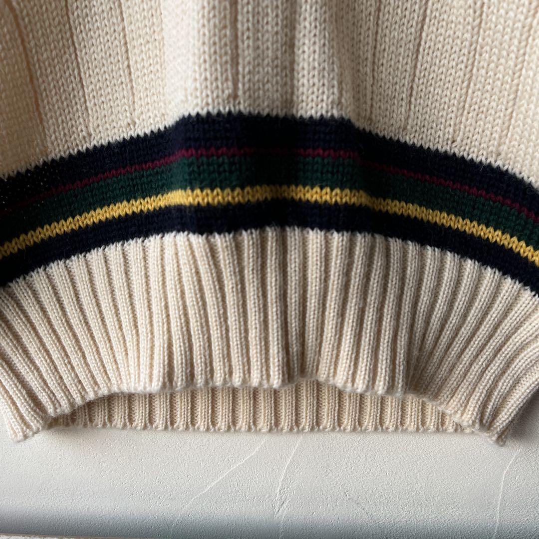 Polo by Ralph Lauren ニットベスト アイボリー　Vネック