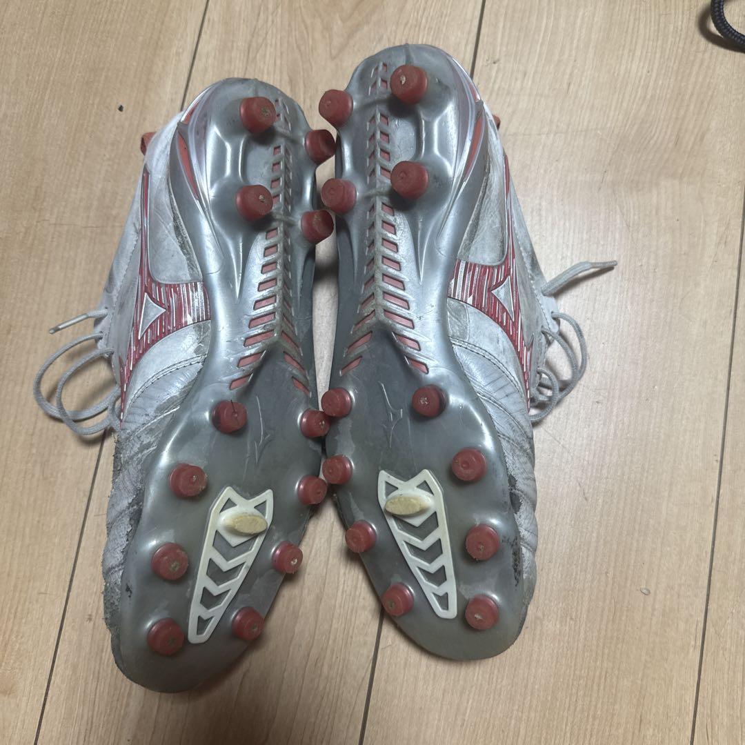 Mizunoモレリアneo4 ホワイト/レッド26.5